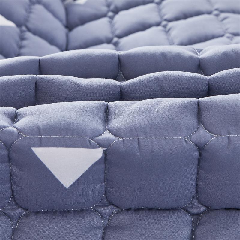 Thicken Quilted Bedspread Elastic Sheets Cotton Soft Bedding Sheet Mattress Cover Non-slip Sheet Dust Cover Fitted Sheet Mattress Topper