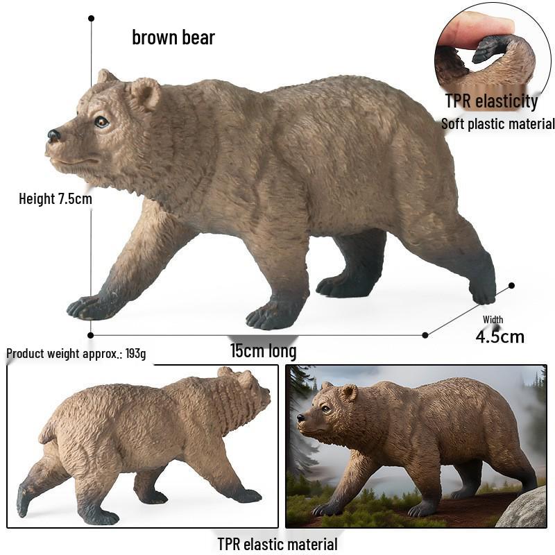 Набор фигурок диких животных: Ягуар, Гепард, Африканский Леопард для Детей