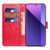 Для Xiaomi Redmi 13C 4G/5G/13R 5G/Poco M6 5G/Poco C65 4G Кожаный чехол-книжка с бабочкой