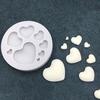 Silicone Cake Mold Love Heart Shape Baking Silicone Mould Cookies Fondant Cake Tools Cake Decorating