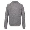 Mens Kaison Marl Knitted Half Zip Jumper