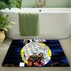 2D Flat, 1pc 2D Flat Printing Marvel Doormats Hulk Anti Slip Ultra Soft Bathroom Floor Mat, 850gms Velvet Suitable for Bathroo