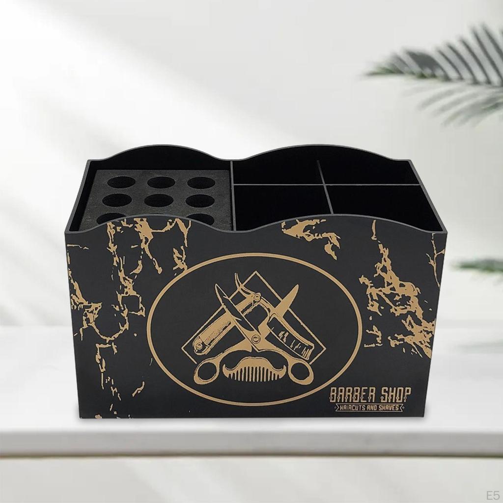 Ящик для хранения парикмахерских инструментов, съемный туалетный столик, заколки для волос, органайзер для ножниц