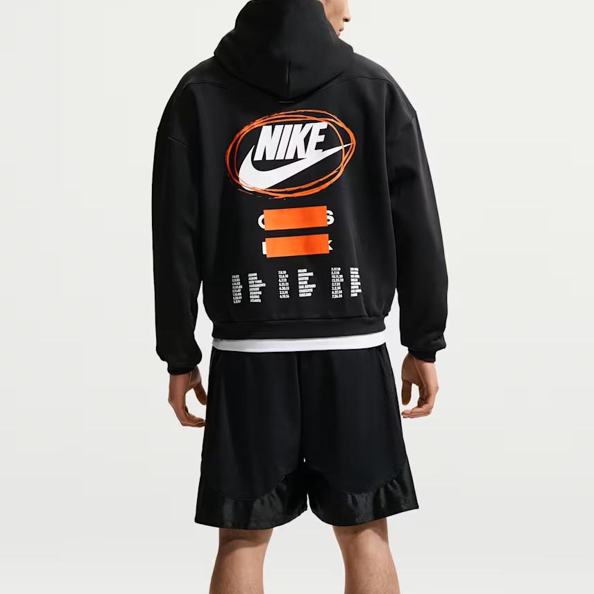 Nike Худи с капюшоном для баскетбола LeBron Therma-Fit из флиса Мужские худи IH8851-010