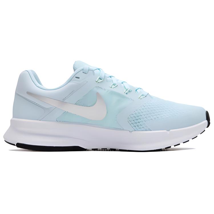 Nike Кроссовки женские для бега Run Swift 3 с удобной амортизацией, из ткани и синтетической кожи, амортизирующие, нескользящие, низкие, повседневные, DR2698-402