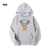 Anime One Piece Tony Tony Chopper Printed Hoodie Men Women Anime Hoodie Long Sleeve Fleece Pullovers Autumn Winter Sweatshirt