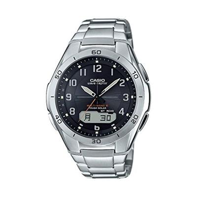 Часы WAVECEPTOR 6 станций World Radio Solar Anaji WVA-M640D-1A2JF Мужские