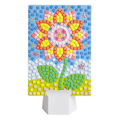 Детский набор для самостоятельной сборки пазла с алмазной мозаикой из ЭВА-наклеек - обучающая игрушка ручной работы