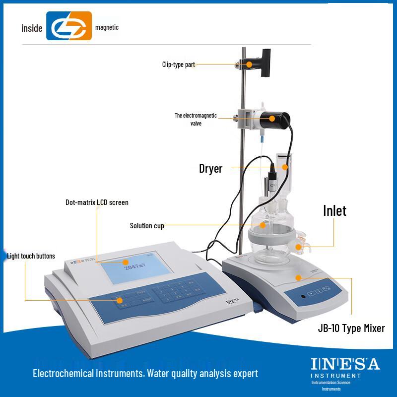 Shanghai Leici ZDY-501 Karl Fischer Volumetric Moisture Analyzer