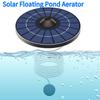 Солнечный плавающий прудовый аэратор Солнечный воздушный насос с воздушным шлангом и аэратором с пузырьками Кислородный аэратор для садового пруда