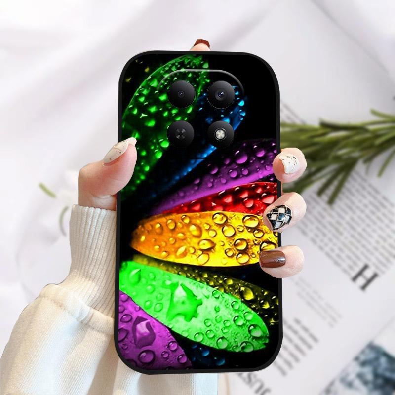 Ударопрочный чехол для Xiaomi Redmi Note 15 Pro Plus Pro+ Роскошный мягкий силиконовый ТПУ задняя крышка для Redmi Note15 Fundas Note15Pro Capa