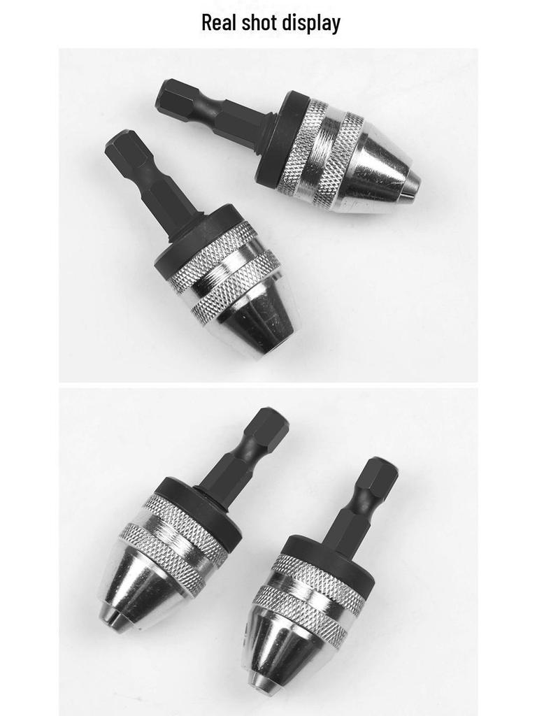YATO Hex Shank 3-Jaw Quick Connect Drill Bit Adapter