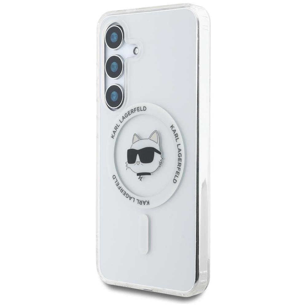 Etui do Samsung Galaxy S25 Plus Karl Lagerfeld MagSafe Białe