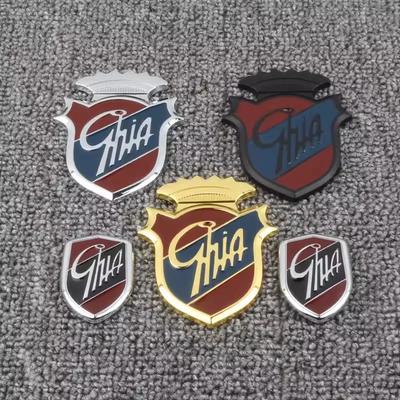 1 шт. наклейка на значок автомобиля, эмблема GHIA, боковой щиток, логотип, маркированные наклейки для Focus 2 3 4 Mondeo Fiesta Ecosport Kuga Edge Explorer Everest
