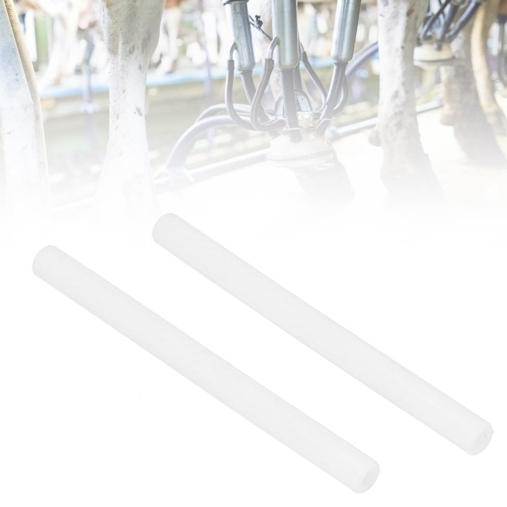 2 Pcs Stable Milking Machine Short Tube Soft Silicone Short Tube Milk Collector