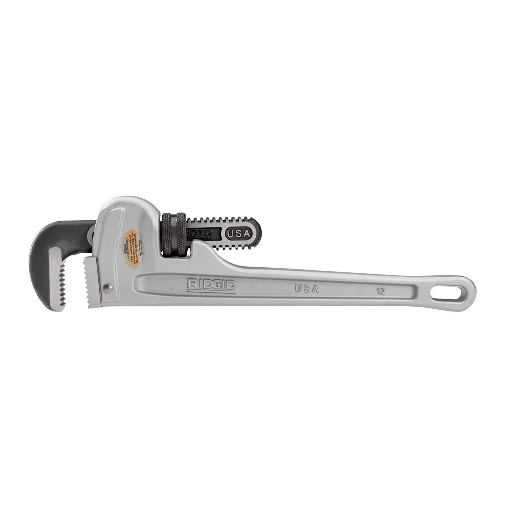 Rigid Aluminum Straight Pipe Wrench 300mm 812