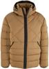 Mid-season Jacket Tom Tailor Regular Fit Puffer Jacket with Waffle Texture (1032484) Otter Brown