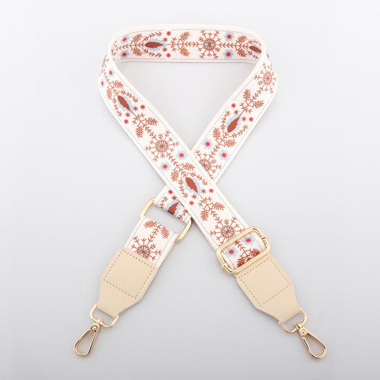 Colorful Nylon Bag Strap Adjustable Bag Strap Replacement Printed Strap with Buckles