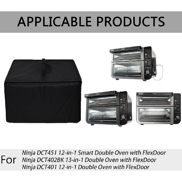 Чехол для духовки, прочный, термостойкий, водонепроницаемый, из нейлоновой ткани, чехол-пыльник для духовки, совместимый с Ninja DCT451 / Ninja DCT402BK / Ninja DCT401 Double