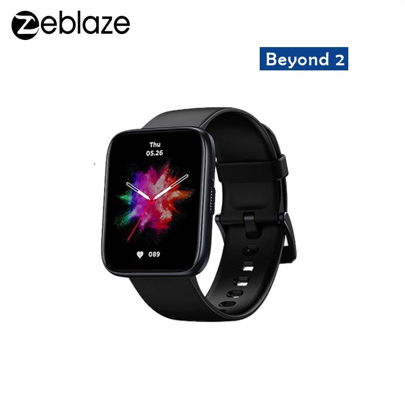 Zeblaze Умные часы Beyond 2 с GPS, 1,78-дюймовый AMOLED-дисплей, встроенный GPS, 24-часовой монитор здоровья, 200+ циферблат, умные мужские часы