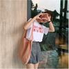 Women Cotton Linen Shoulder Bag Simple Washed Canvas Handbag Solid Tote Lady Eco Shopping Bag Female Shopper Cloth Fabric Purse