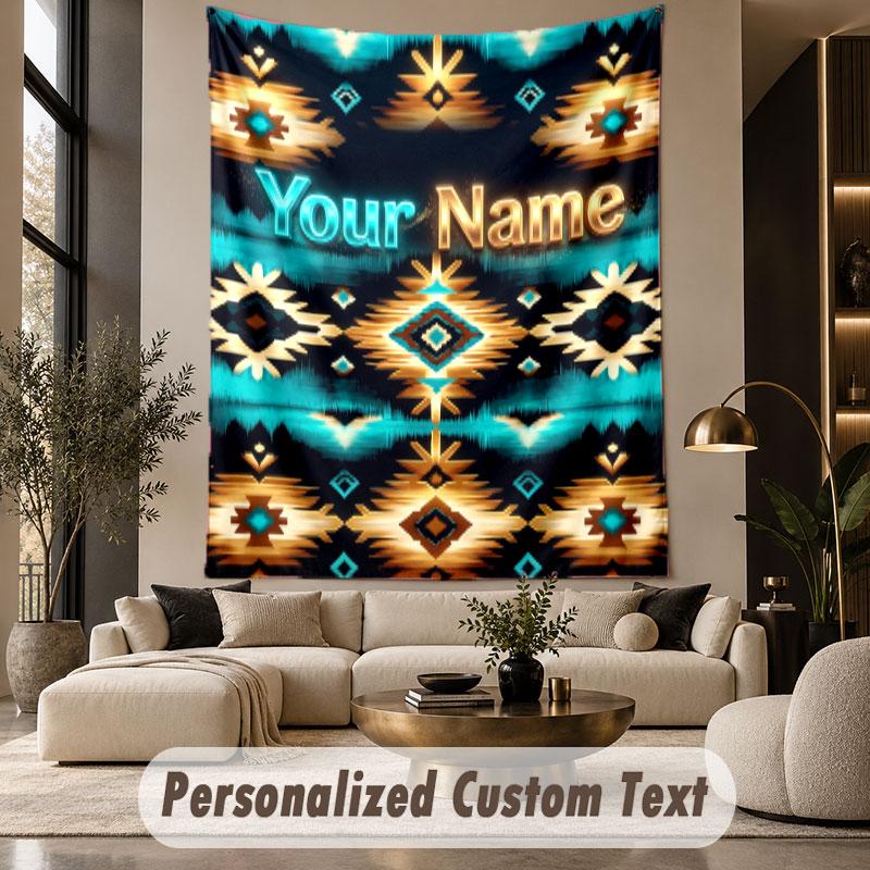 Other Similar Designs (36) Theme Custom Tapestry Personalized Custom Name Text Wall Hanging Tapestry Home Decor Background Cloth