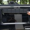 Для Hummer H2 2003-2009 Алюминиевый сплав Автомобиль Задняя боковая панель вентиляции окна Декоративная модификация Аксессуары