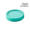 1Pc 70mm 86mm Reusable Plastic Mason Jar Lids for Wide Mouth Jar Leak-proof Seal Bottle Cover Spout Lid Good Seal Kitchen Tool