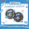 Detective Conan Badge Double Sided Candy  Shadow Tracking Genuine  Animation Cartoon Collection Peripheral Toy