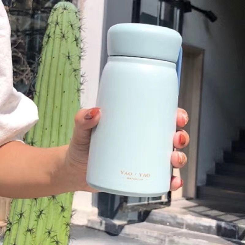 Термос-чашка 350 мл, термосы, портативная термос-чашка из нержавеющей стали, бутылка для воды, кружка для чая, офисный термос-чашка