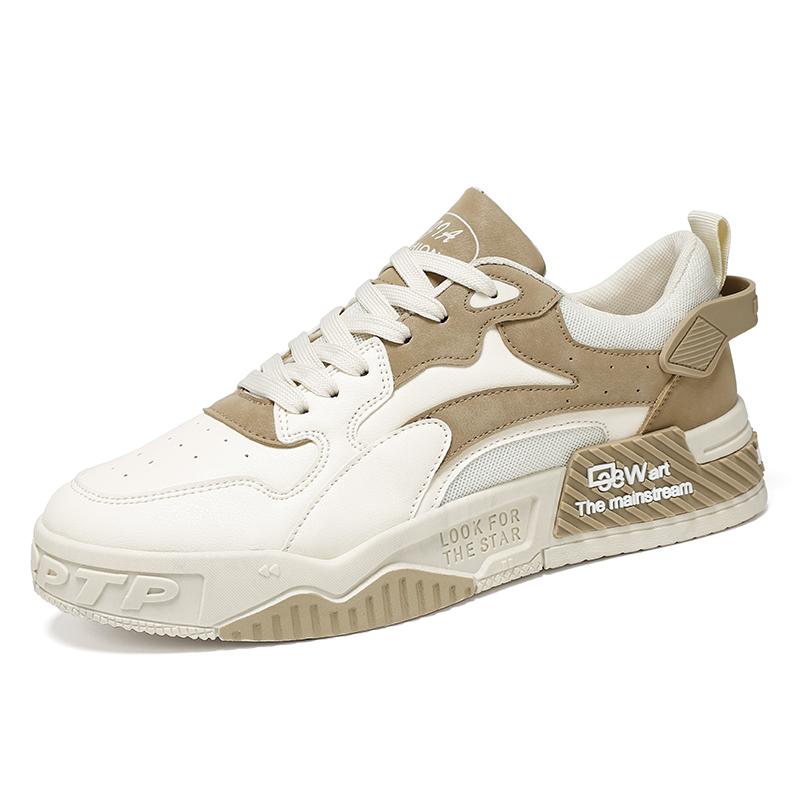 Новые мужские повседневные кроссовки для уличного скейтбординга, ходьбы, противоскользящие, амортизирующие, на толстой подошве, удобные, стильные, универсальные