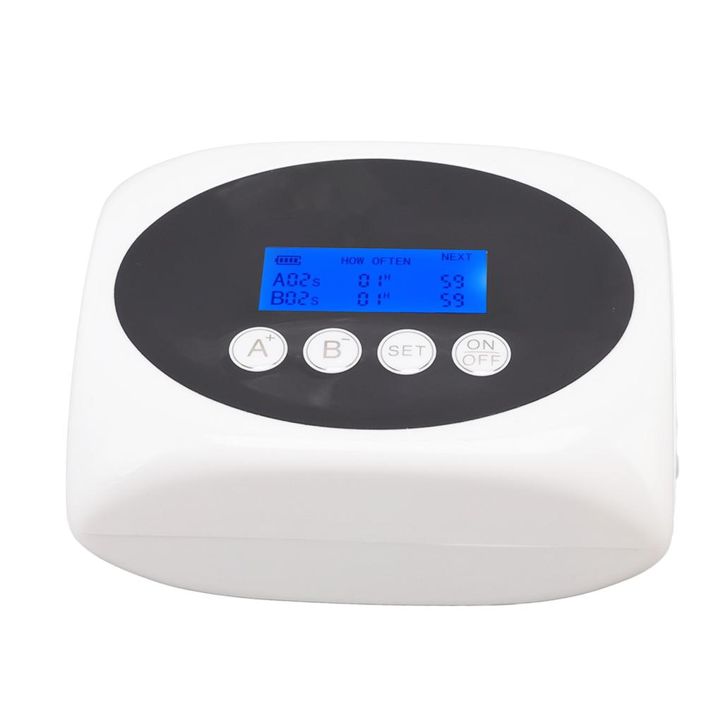 3W Solar Automatic Watering Device Garden Dual Pump Timed Irrigator Plant Watering Drip Kit Black