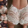 T-back Women's Sexy Low Waist  Transparent Lace Hollow Underwear
