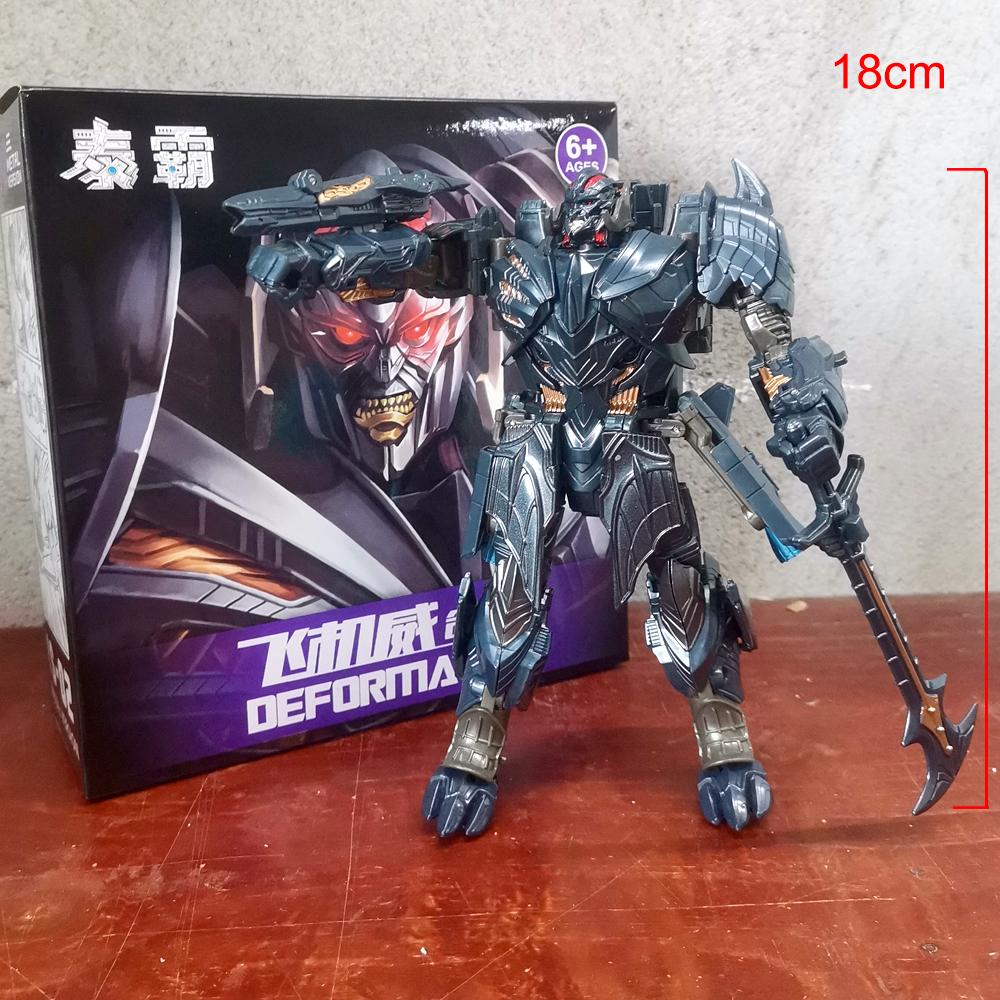 Transformation Toys Galvatron AOYI BMB H6001-2 18cm Decepticon Beast Wars Alloy Anime Action Figure Car Aircraft Model Boy Gifts