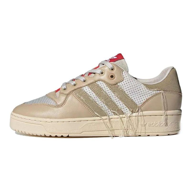 Extra Butter x adidas Rivalry Low Consortium Cup - Battle Royale Мужские Кроссовки Кремовый Тальк Обувь-Белый ID8805