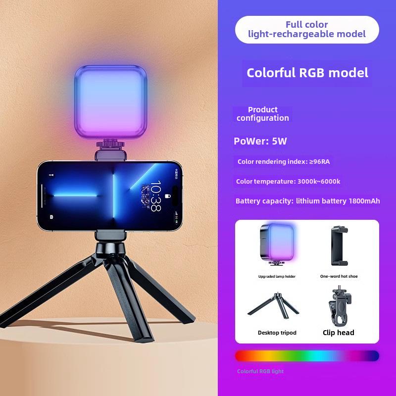 Mini Portable LED Selfie Fill Light for Mobile Photos and Videos