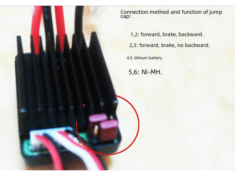 Высоковольтный 320A щеточный ESC для моделей HSP Henglong HPI, поддерживает батарею 3S LiPo