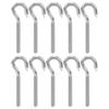 10pcs Screw Hook Stainless Steel High Hardness Cup Hanger for Chemical Industry Mechanical