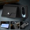 For Google Pixel 9 Case RFID Blocking Card Holder Kickstand TPU + PU Leather Phone Back Cover