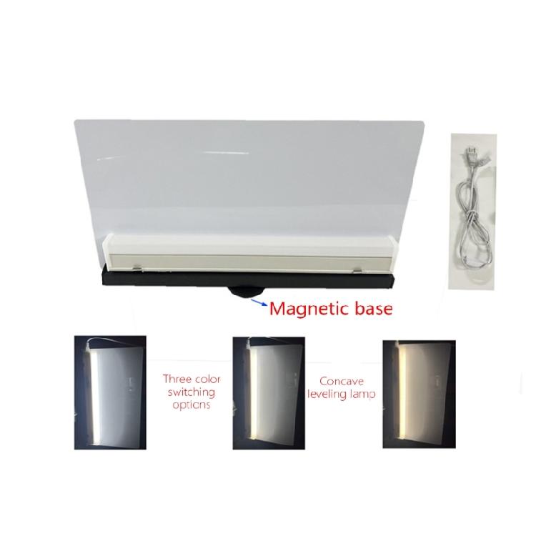 Инструмент для осмотра, ремонта и удаления вмятин на автомобиле, Оценочная доска со светоотражающей линейкой, Светодиодная панель, для Техников Мастерской