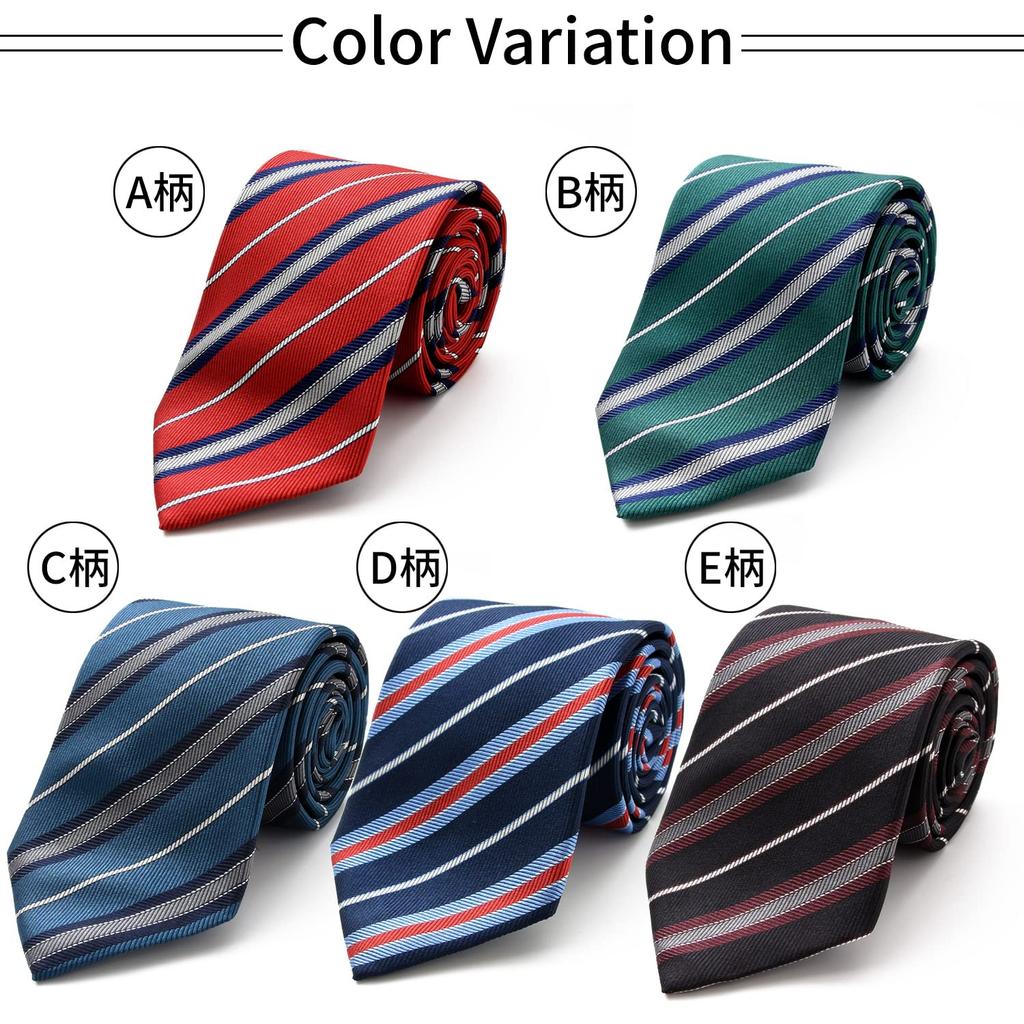 Галстук MICHIKO LONDON Brand Made in Italian Silk Jacquard Regimental Regular Size [MICHIKO LONDON], Япония, Ткань, Плетение, Полоска, Бизнес, (ВМС США)