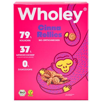 Holly Wholey Cereal Органические булочки с корицей Cinna Rollies Vegan 275 г
