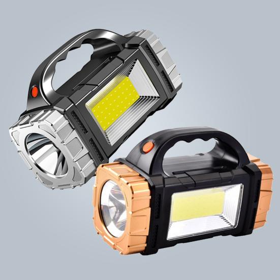 Портативная лампа на солнечной батарее с ручкой, перезаряжаемая через USB, 7 режимов, высокий люмен, IPX5, водонепроницаемый светодиодный рабочий фонарь, фонарик для кемпинга