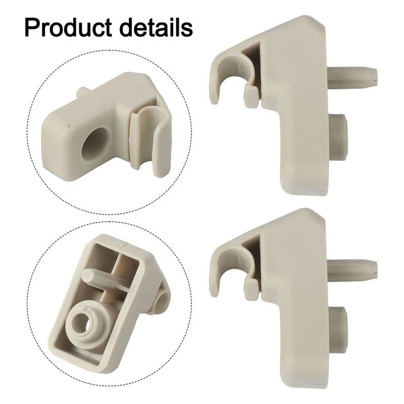 Кронштейн козырька Крепление автомобильного солнцезащитного козырька Простота использования Быстрая установка Устойчивость к износу Не деформируется Практичный и надежный