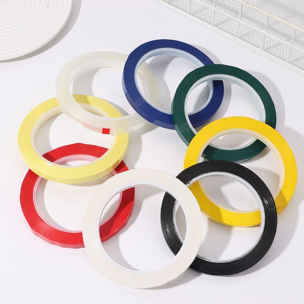 3/5/8/10mm Width Marking Tape 66 Meters Mylar Tape High Insulate Marker Line Tape