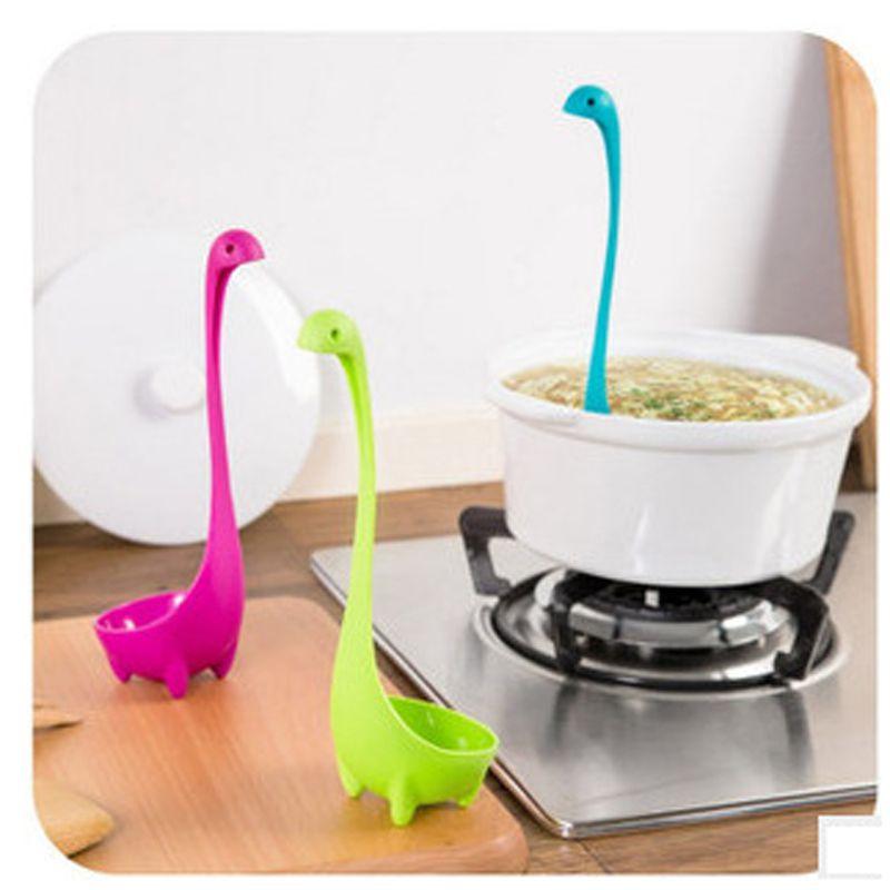 Яркая суповая ложка-динозавр половник Несси Идеальный подарок на любой случай