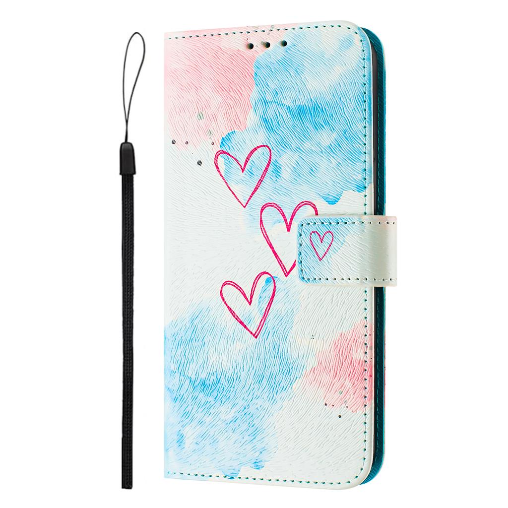 Love Luxury Painted Leather Case Wallet PU Leather Book Style Cover for Oneplus 9R,8T,Nord CE2 5G,Nord 2T,Nord N300,Oneplus 11 12...
