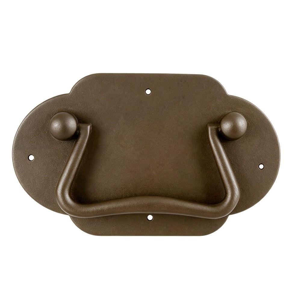 2PCS Bail Drawer Pull Handle Flat Antique Drawer Pull Vintage Cabinet Pull Handle Cabinet