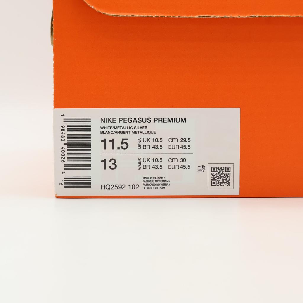 HQ2592-102 Nike Pegasus PRM Белый Металлический Серебристый Металлический Серебристый (Мужской)