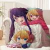 Аниме Розовый O-Oshi no Ko Плед Плюшевый Нап Диван коврик для Гостиной Теплый Офис Спальня День рождения Дом Путешествия Подарок для ребенка